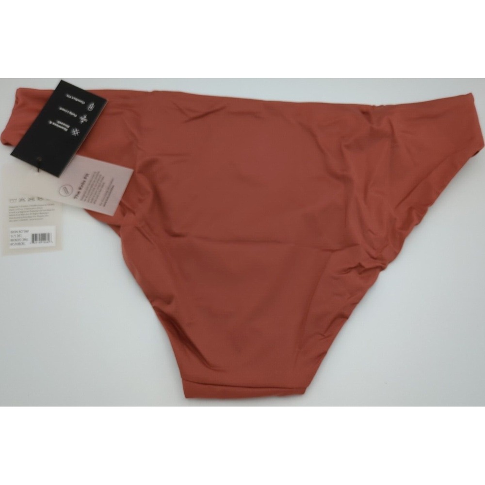 Knix Bikini Bottom Womens Size XXL Bronzed Coral Orange‎ 2XL